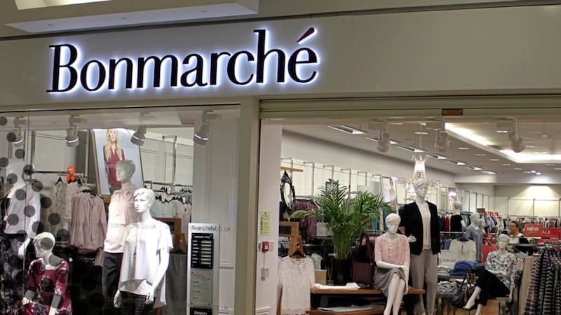 Profits at womenswear retailer Bonmarche were nearly cut in half in the first six months of this year 