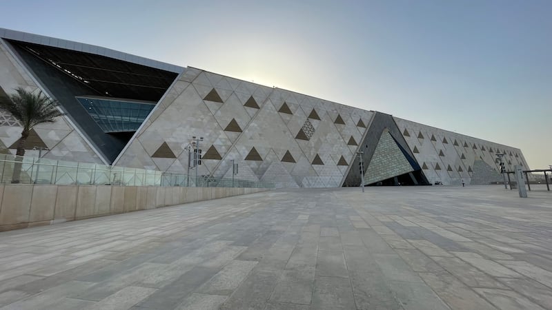 The Grand Egyptian Museum is hoped to open later this year