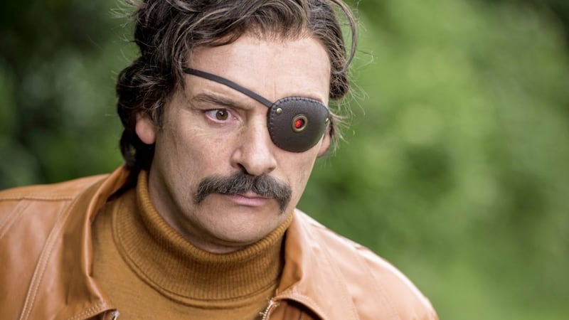 Julian Barratt stars as a washed-up actor and TV detective in Mindhorn 