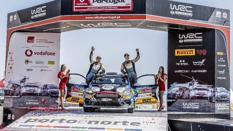 Fermanagh duo Jon Armstrong and Brian Hoy recorded eight stage wins in Portugal. 