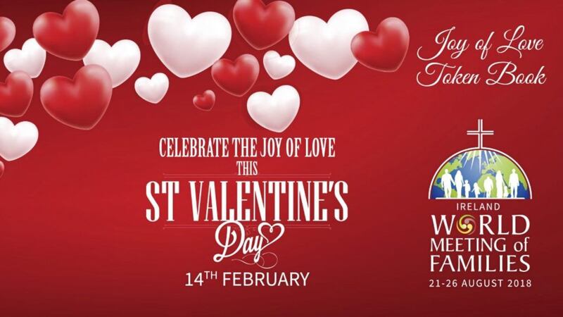 The&nbsp;World Meeting of Families 2018 is encouraging couples to share 'tokens of love' on St Valentine's Day