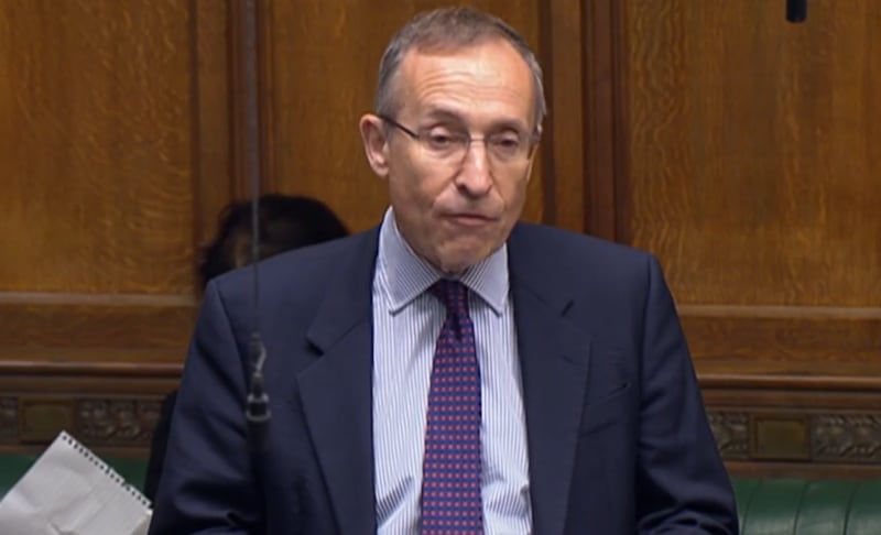 Labour MP Andy Slaughter speaking in the House of Commons. Picture: UK Parliament/ Parliament TV