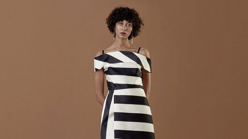 Finery Savona Stripe Dress, available from finerylondon.com 