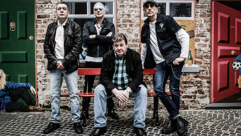 Stiff Little Fingers have announced a return to Custom House Square. Picture by Bernie McAllister