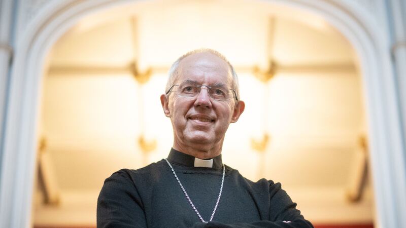 The Archbishop of Canterbury said it was ‘very odd’ to feel the love of God and a ‘real, vicious sense of dislike of oneself’ simultaneously.