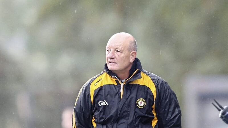 Former Antrim boss Terence McNaughton is to take over Armagh until the end of the season. Picture by Margaret McLaughlin 