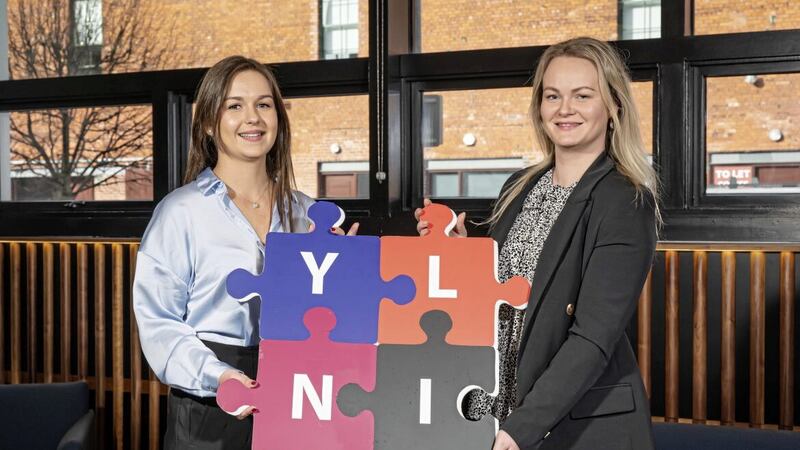 Announcing the return of the Young Leaders NI Conference for its 10th year are Stephanie Johnston, associate solicitor at Carson McDowell, and Lisa McLaughlin, managing partner of Herbert Smith Freehills LLP 