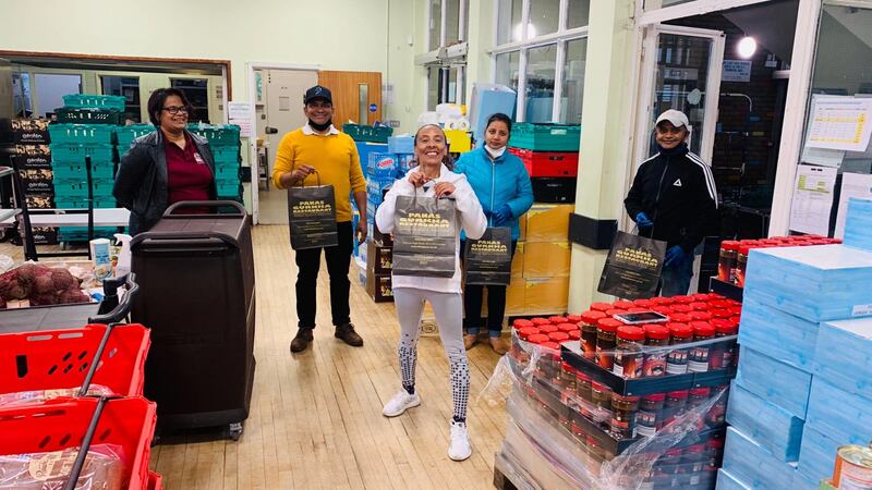 Sujan and Bandana Katuwal, who run the Panas Gurkha in south London, have been giving out food at hospitals, community centres and homeless projects.