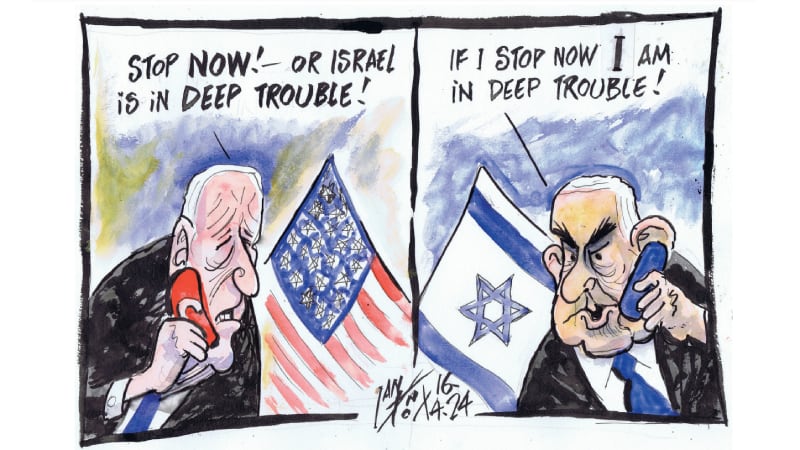 Israeli prime minister Benjamin Netanyahu is under pressure to take action against Iran but US president Joe Biden is urging caution