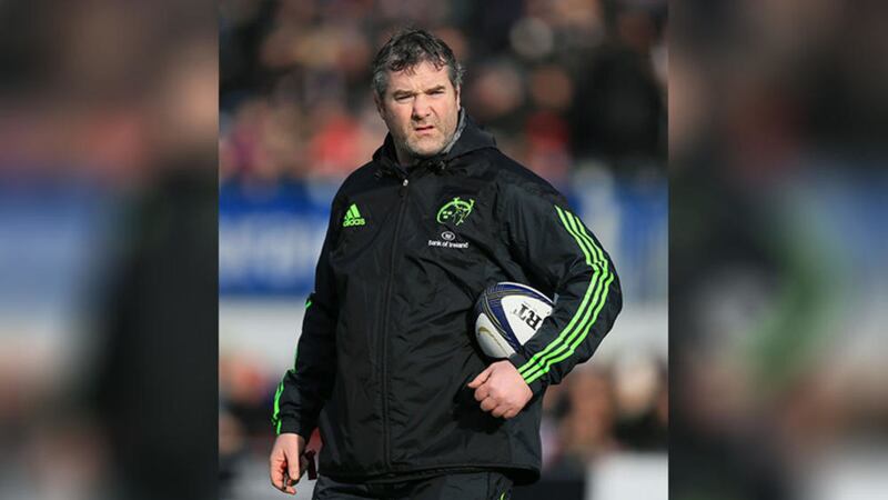 Munster&#39;s Head Coach Anthony Foley. Picture by Nigel French, Press Association 