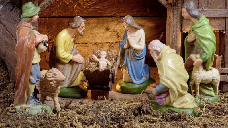 The traditional nativity scene emphasises the &#39;topsy-turvydom&#39; of the Christmas story 