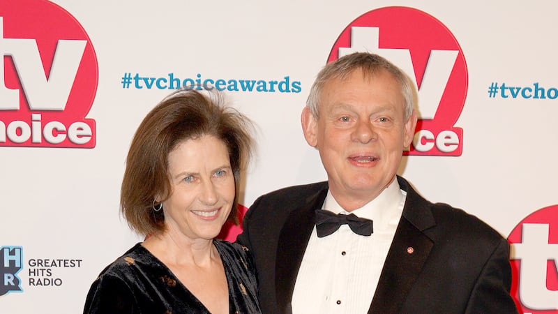 Martin Clunes attending the TV Choice Awards at the London Hilton