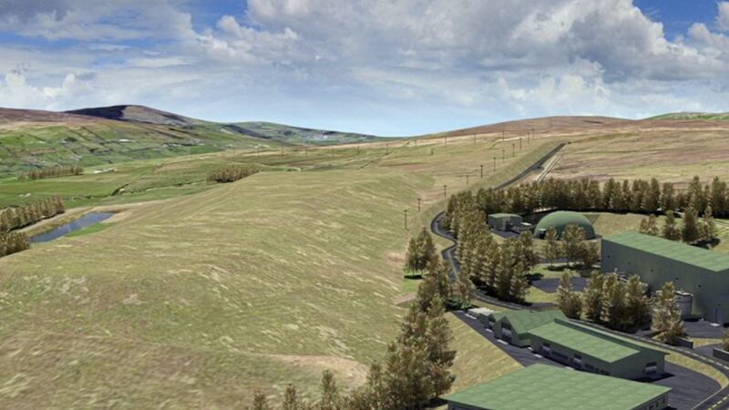 An image of the proposed gold mine in Co Tyrone. The developer has said the project could now sustain local jobs beyond the site&#39;s 25-year lifespan 
