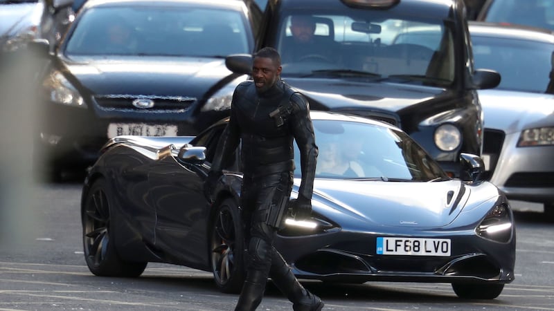 The actor is part of the latest Fast and Furious franchise movie being shot in the city.