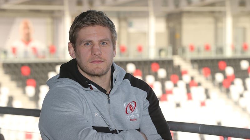 Ulster Rugby star Chris Henry. File picture by Hugh Russell