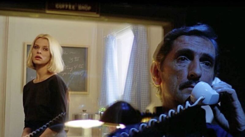 Harry Dean Stanton and Nastasja Kinski in Paris, Texas (1984), directed by Wim Wenders and co-written by the late Sam Shepard 