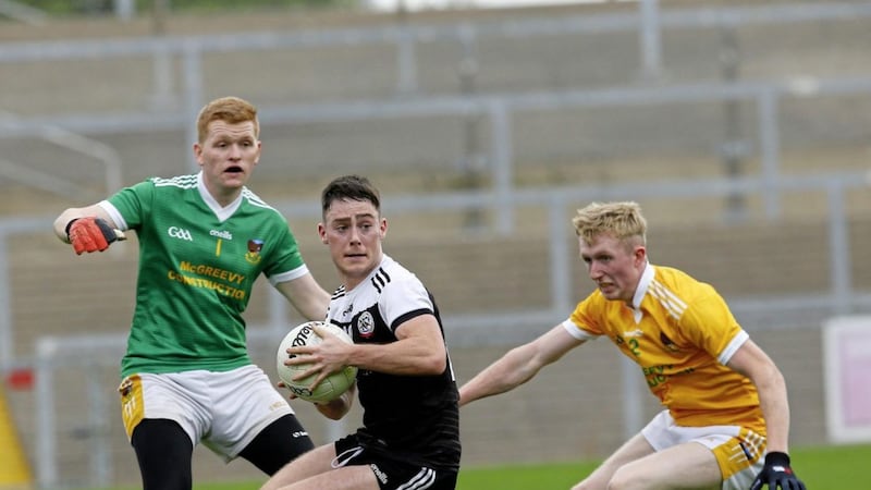 Ceilum Doherty missed Kilcoo&#39;s Ulster title-winning campaign two years ago, but was instrumental in the Magpies&#39; latest Down championship success. Picture by Philip Walsh 