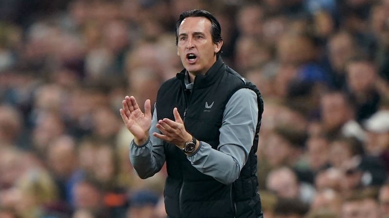 Unai Emery was delighted with Aston Villa advancing in Europe (Joe Giddens/PA)