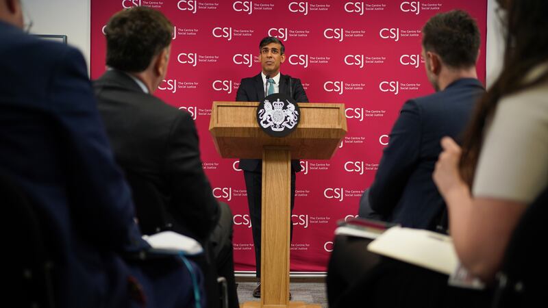 Prime Minister Rishi Sunak has hailed the importance of work in a major speech on welfare reform