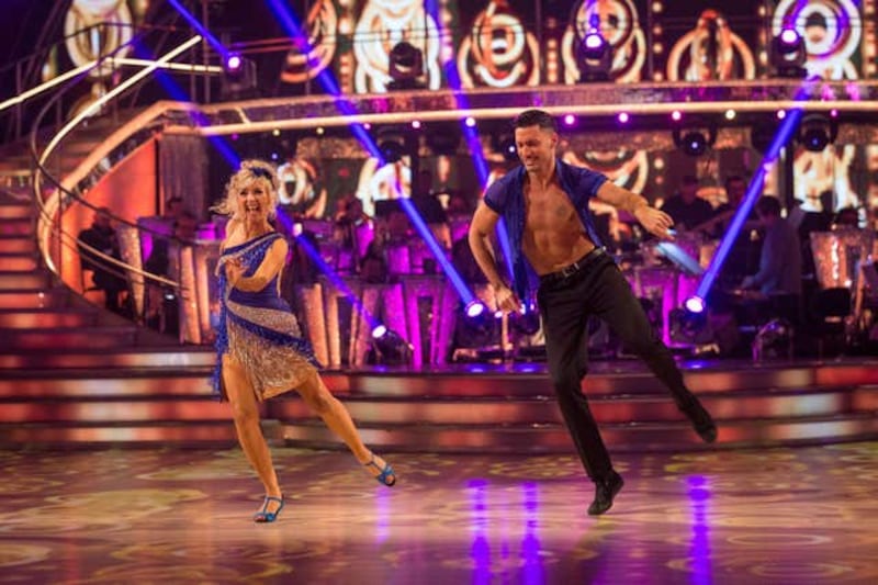 Debbie McGee and Giovanni Pernice in this year's series of Strictly Come Dancing. (PA Images)