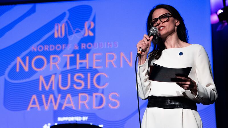 Sandra Schembri, CEO of Nordoff and Robbins at the launch event of the inaugural Nordoff and Robbins Northern Music Awards