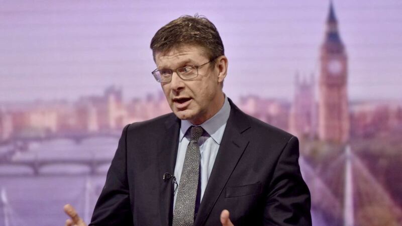 British Business Secretary Greg Clark appearing on the BBC&#39;s The Andrew Marr Show. Picture by Jeff Overs/BBC/PA Wire 