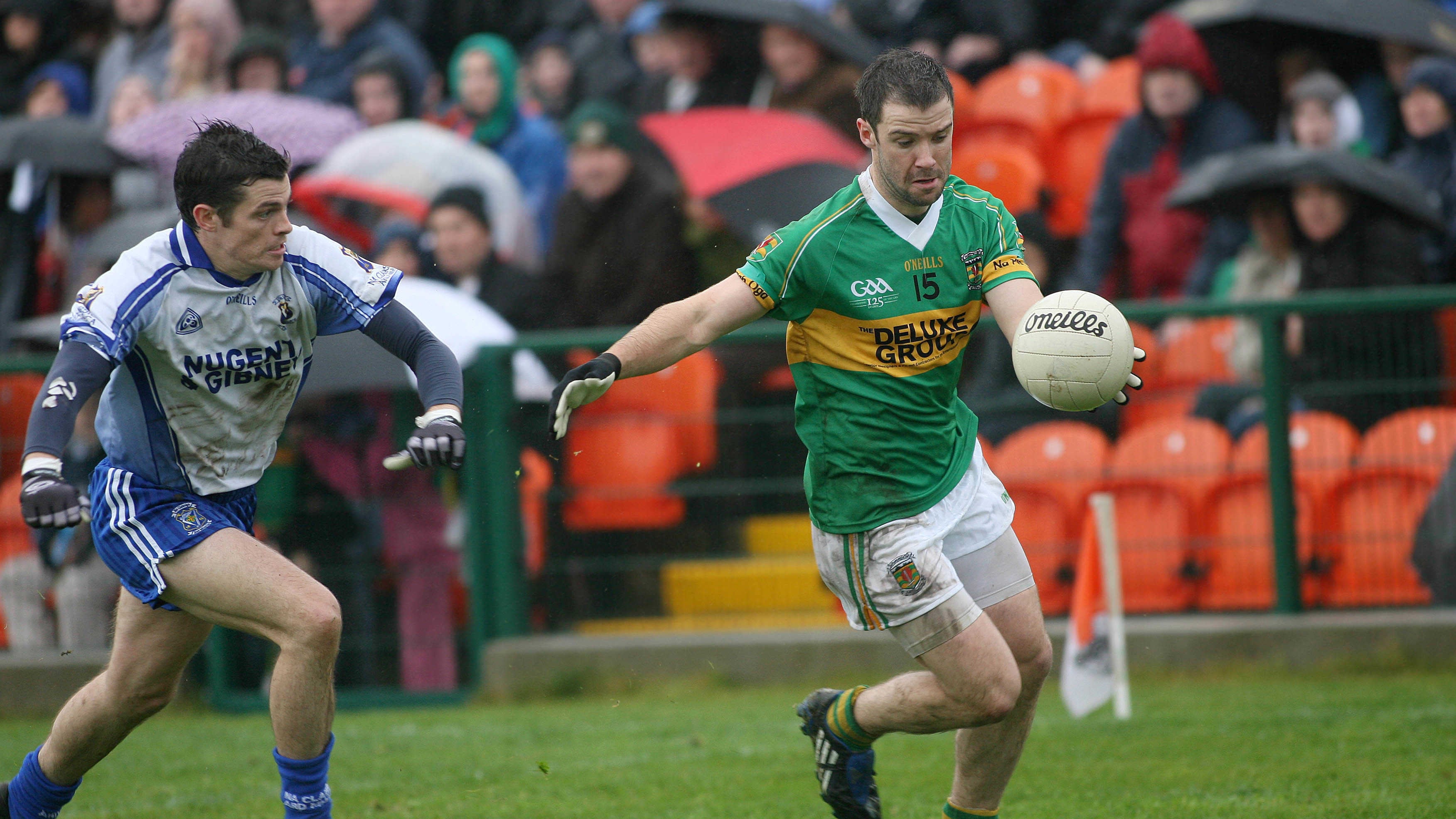 Pearse Óg's Conor Clarke scored their first goal in the Armagh SFC victory over Dromintee 