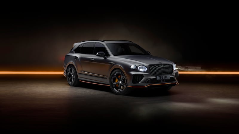 The Bentayga S Black Edition will feature a new Sport mode that will improve steering response and reduce body roll. (Credit: Bentley media)