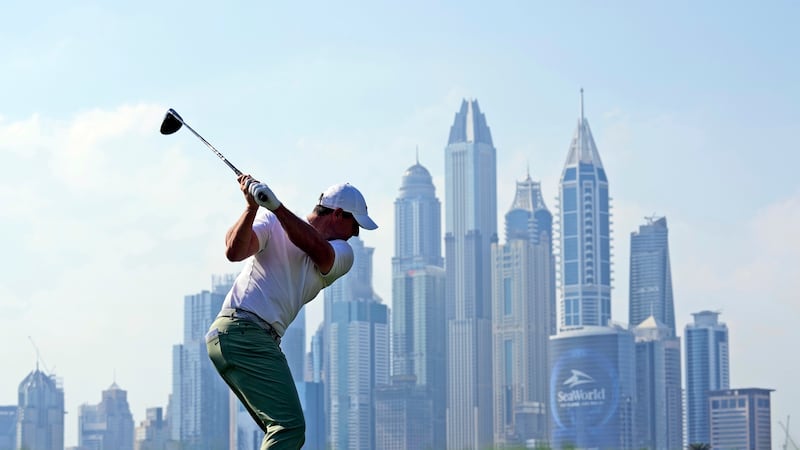 Rory McIlroy won a record fourth Dubai Desert Classic (AP Photo/Kamran Jebreili)