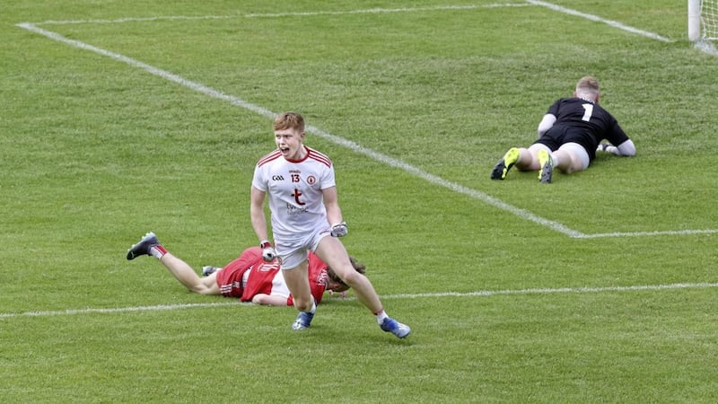 Cormac Devlin is one of a handful of Tyrone players who is returning to the county&#39;s minor panel after competing in the delayed 2020 Ulster MFC Picture: Margaret McLaughlin. 