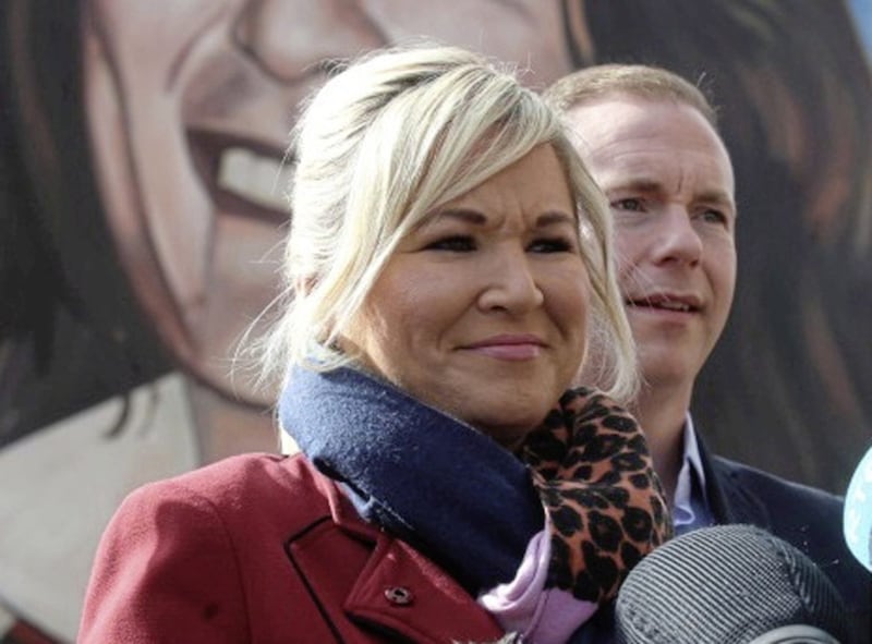 Michelle O&#39;Neill faces a challenge to her deputy leadership from John O&#39;Dowd. Picture by Hugh Russell 
