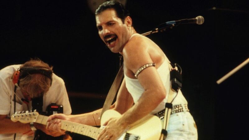 Freddie Mercury’s 1975 song knocked Oasis’s Wonderwall from the top spot.