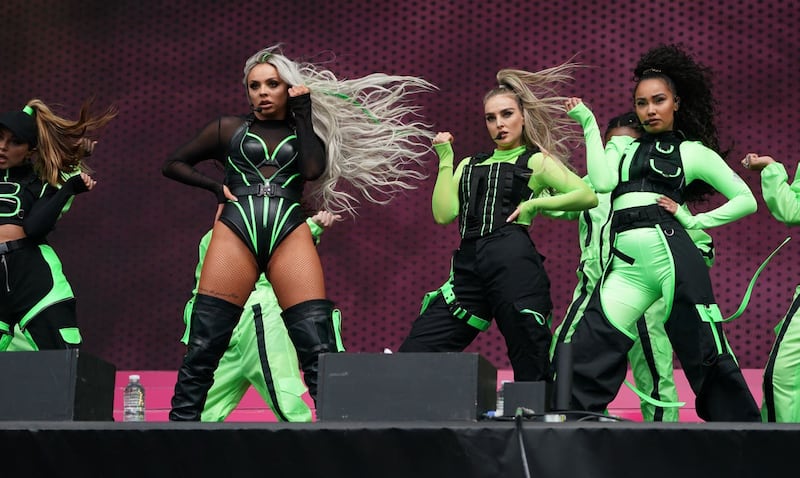 Little Mix on stage