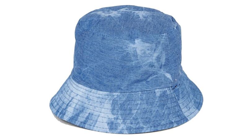 New Look Blue Acid Wash Bucket Hat, &pound;7.99