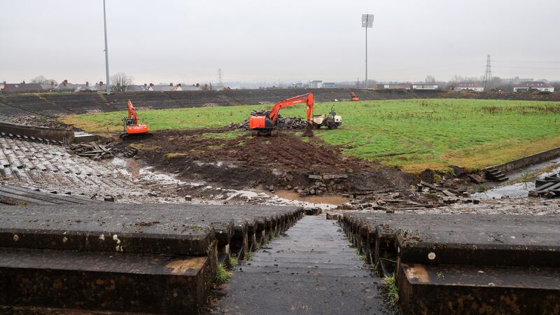 Casement Park: Funding shortfall ‘blockage’ for stadium as Euro 2028 venue, says Gordon Lyons