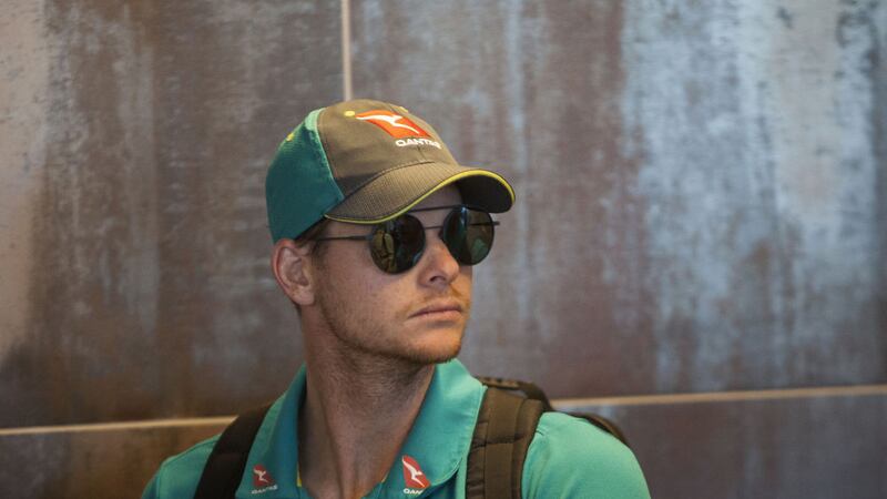 Australia cricket captain Steve Smith was sent home from South Africa for his part in his side&rsquo;s ball-tampering during the third Test match against the Proteas. Picture by Halden Krog, Associated Press&nbsp;