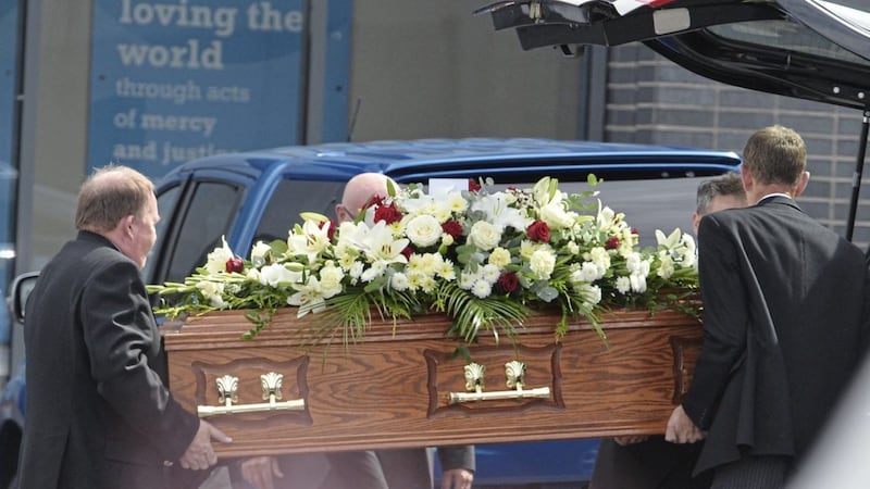 The funeral of Malcolm McKeown takes place on Saturday at Emmanuel Church in Lurgan. Picture Pacemaker Press 
