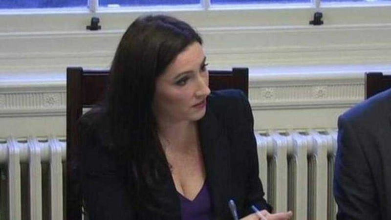 DUP MLA Emma Little Pengelly who is the chair of the Stormont finance committee. 