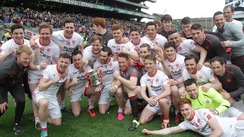 Tyrone's NFL Division Two final win at Croke Park last weekend will need to be followed up by an Ulster title, according to Ryan McMenamin (below)&nbsp;