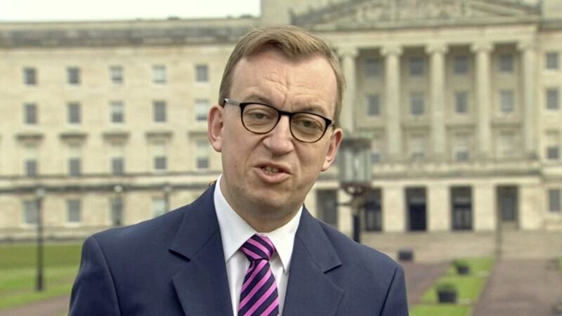 DUP MLA Christopher Stalford, who died at the weekend aged 39. 