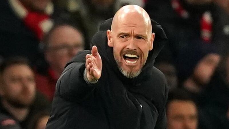 Erik ten Hag’s side are sixth in the table (Martin Rickett/PA)