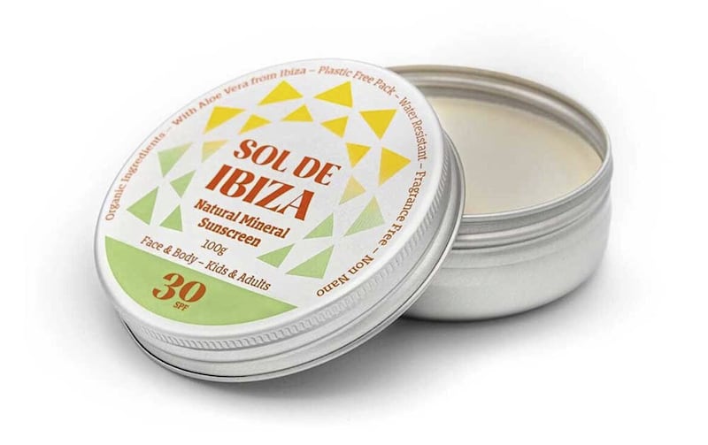 Sol De Ibiza Vegan &amp; Organic Natural Sun Cream SPF30, &pound;21.99, available from Friendly Turtle