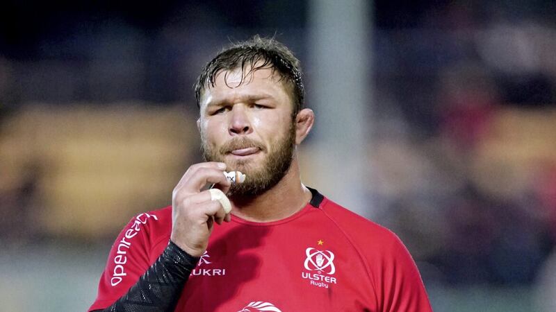 Duane Vermeulen will captain Ulster for their URC match against Cell C Sharks in Durban on Saturday 