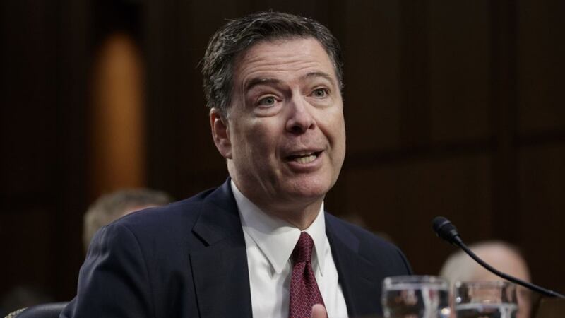 The former FBI director uttered the word during his Capitol Hill testimony.