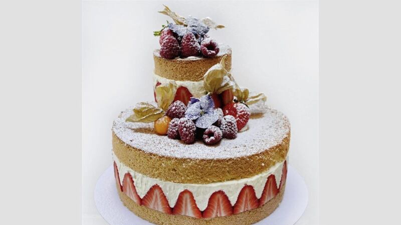 Georgia&#39;s Two-Tier Frasier Cake, ideal for Mothering Sunday (March 26) 