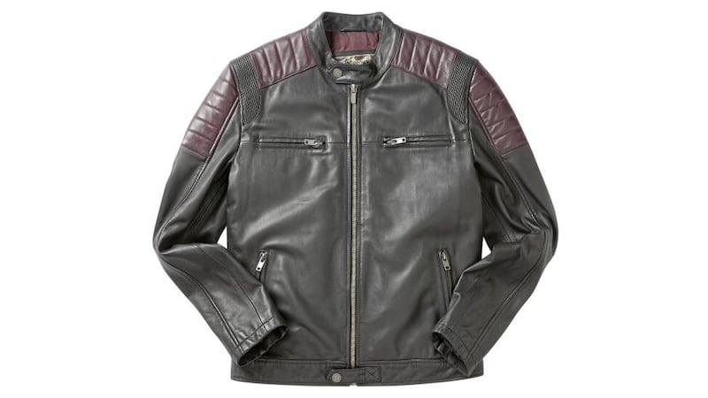 Full Throttle Leather Jacket, &pound;199, available from Joe Browns 