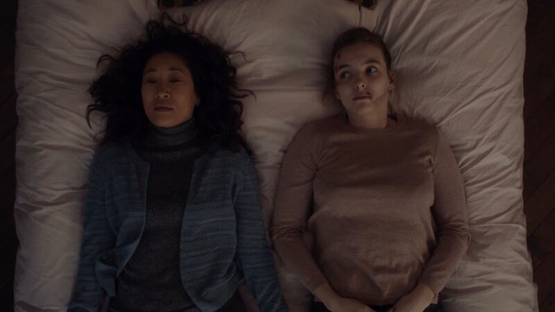 The show stars Sandra Oh and Jodie Comer.