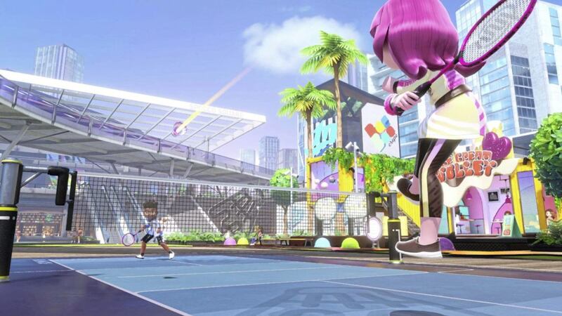 Nintendo Switch Sports features classics like tennis 