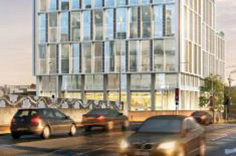 3  Cgi Image Of Westlink View Of Proposed Office Block