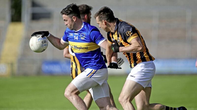 Aidan Forker scored 1-3 as Maghery saw off Crossmaglen in Sunday&#39;s Armagh SFC final at the Athletic Grounds. Picture by Seamus Loughran 